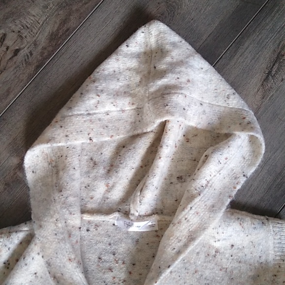 PEYTON PRIMROSE VEST SWEATER SHRUG WITH HOOD SIZE S - Picture 5 of 11